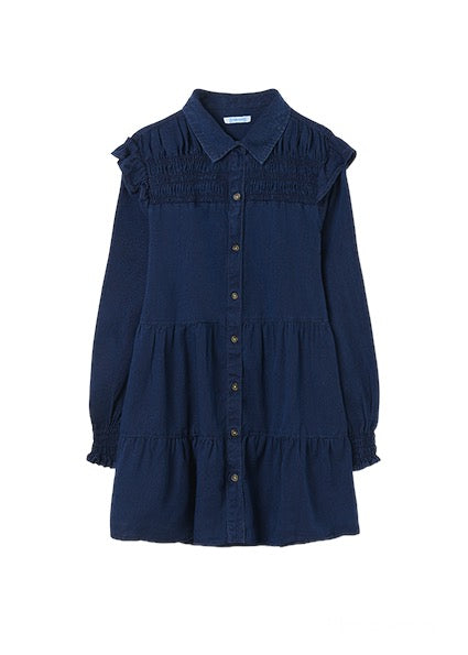 Mayoral, Dresses, Mayoral - Blue denim dress