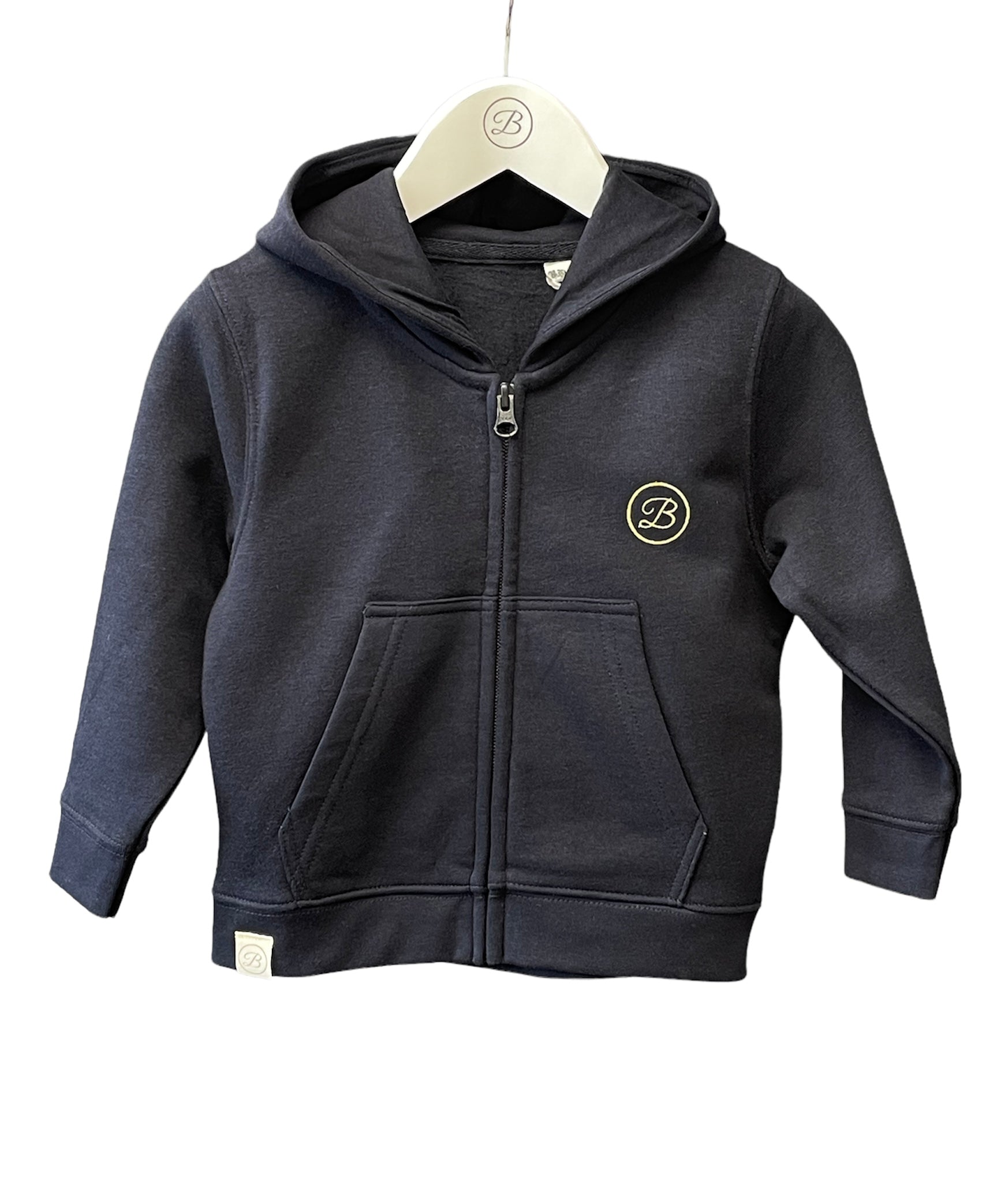 Betty's Friendly, sweat tops, Betty McKenzie - Navy, hooded jacket