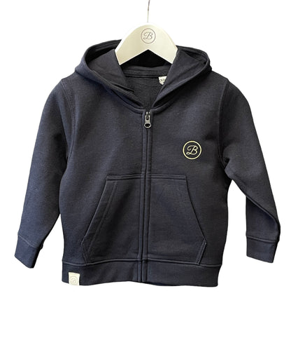 Betty's Friendly, sweat tops, Betty McKenzie - Navy, hooded jacket