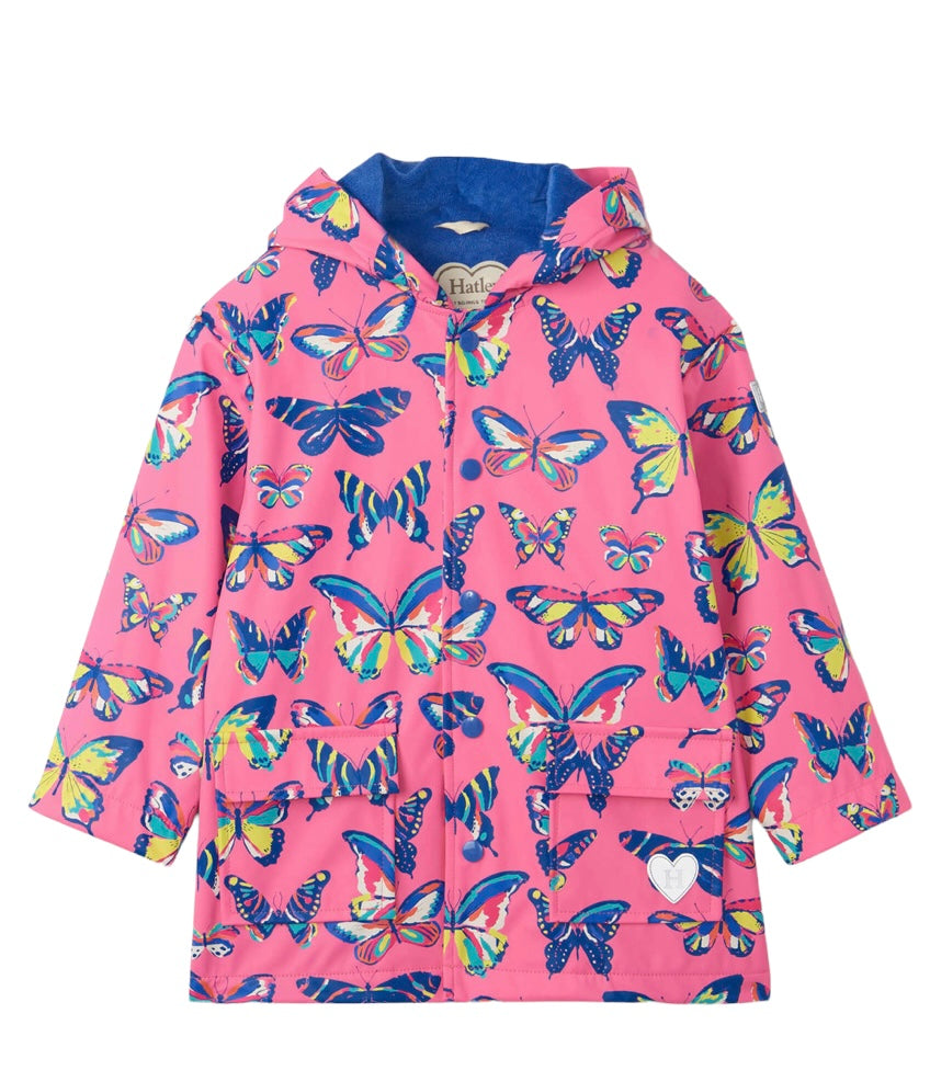 Hatley, raincoat, Hatley - Vibrant butterfies Raincoat