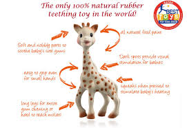 Sophie La Girafe - Rubber baby toy | Betty McKenzie