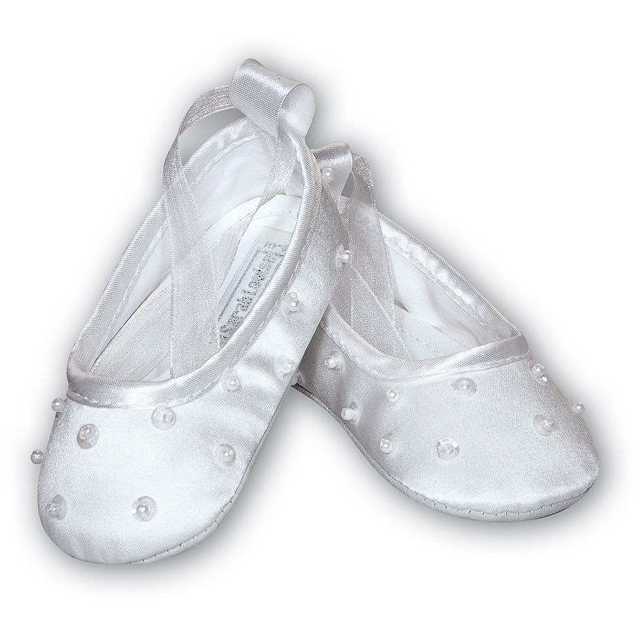 Sarah Louise Shoes Girls Shoes - White 400 | Betty McKenzie